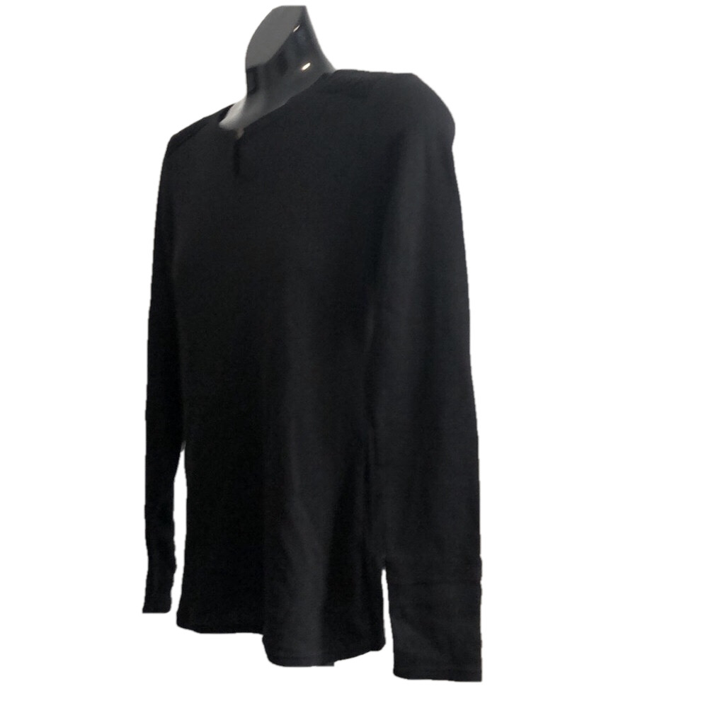 NEW Aventura Organic Black Lightweight Top, Size Large - Picture 4 of 14
